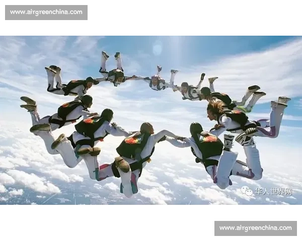 96 名跨国跳伞者空中牵手创纪录：极限运动中的全球协作